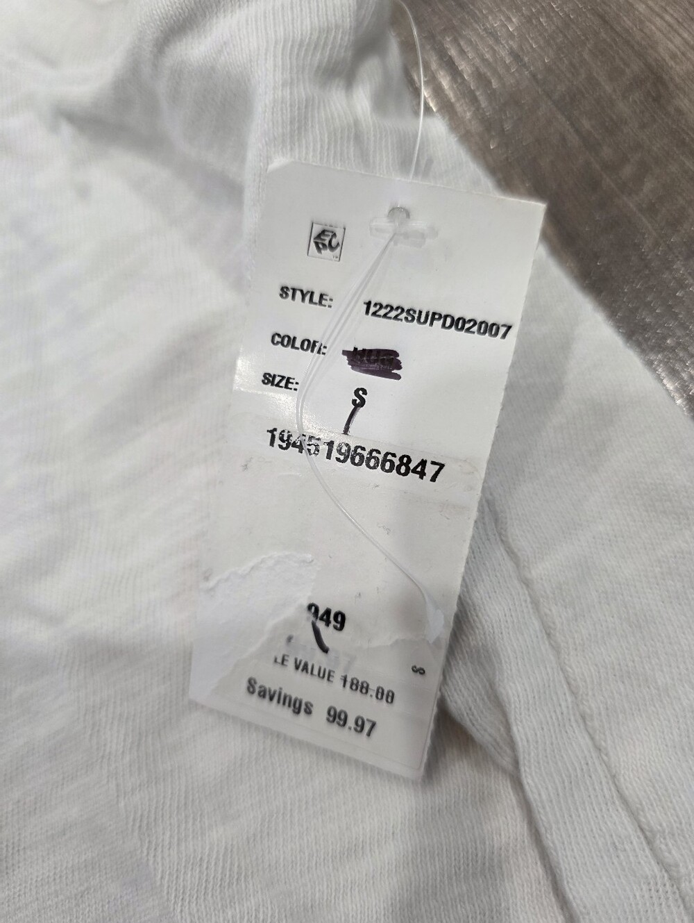 Nwt FAHERTY Muscle Tank Sun Wash Boho Classic White Sleeveless Crewneck Tank Top - Picture 7 of 16